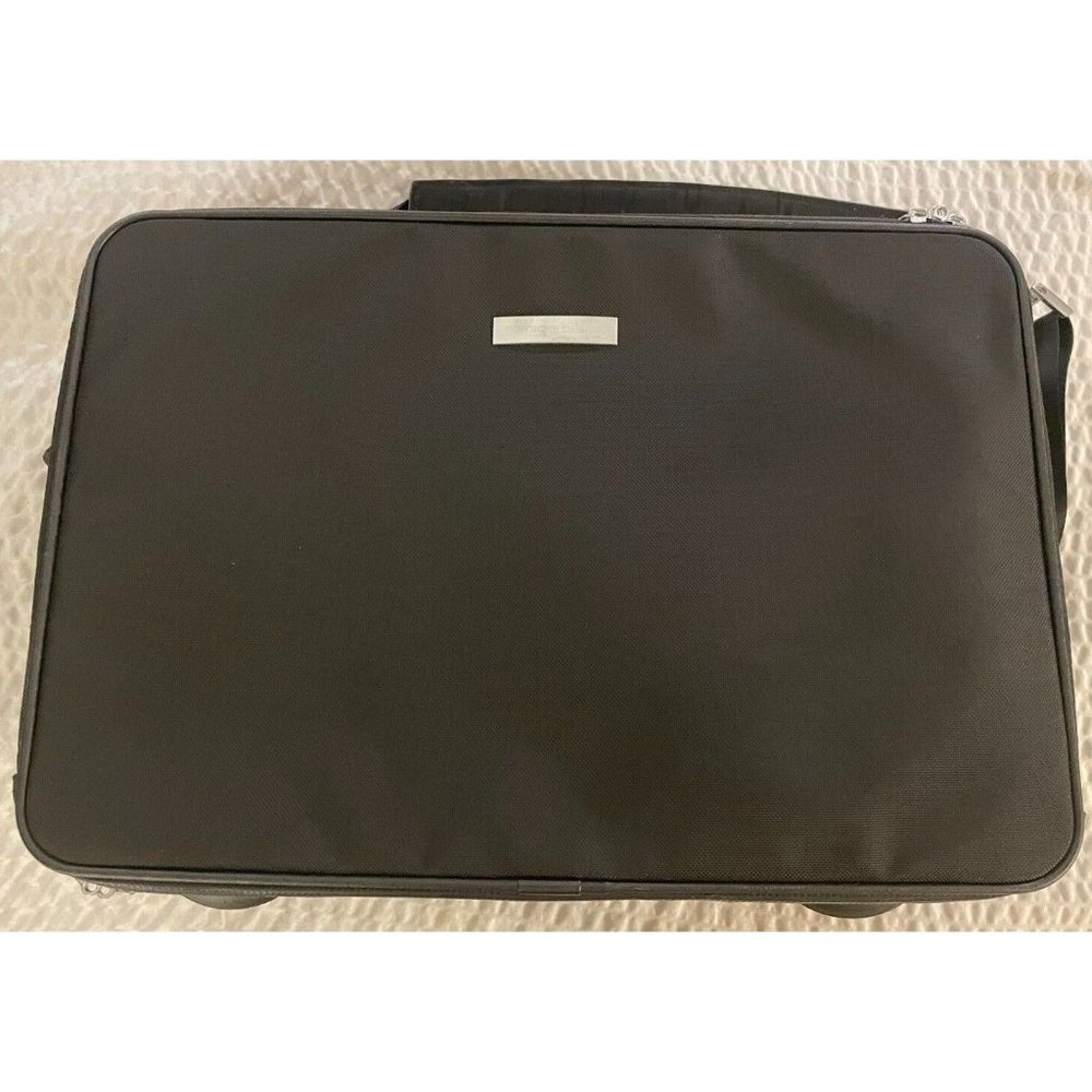 Porsche Design Roadster Briefcase Over-Night Bag with‎ Shoulder Strap in Black